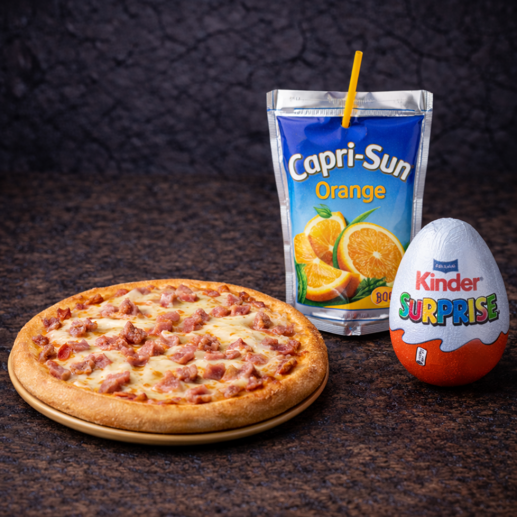 Menu Bambino pour enfant